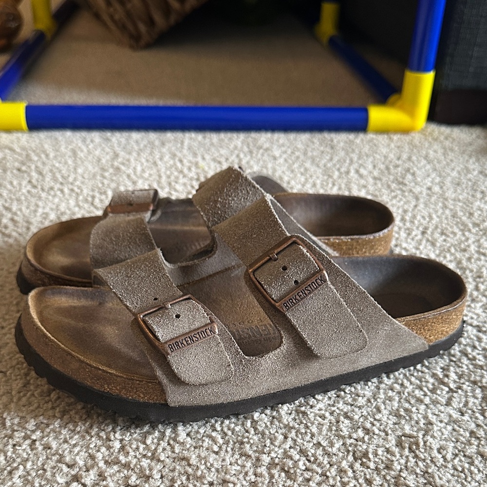 Birkenstock Kids Tan Sandals - Picture 5 of 12